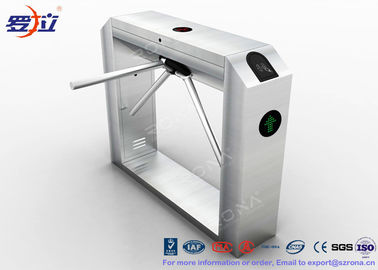खरीदें Electric Stainless Steel Access Control Turnstiles , Revolving Tripod Barrier Gate online manufacture