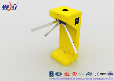खरीदें Full Height Entrance Mechanical Tripod Turnstile Gate Stainless Steel RFID Coin online manufacture