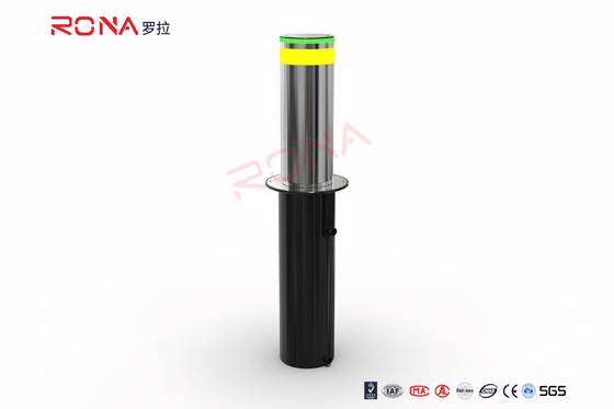 खरीदें विद्रोह विरोधी उठाने प्रकार retractable सुरक्षा bollards अर्ध स्वचालित बढ़ते bollards online manufacture