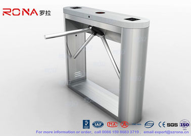 खरीदें Fingerprint Reader Tripod Turnstile Gate , Full 304 Stainless Steel Turnstile Pedestrian Security Gates online manufacture