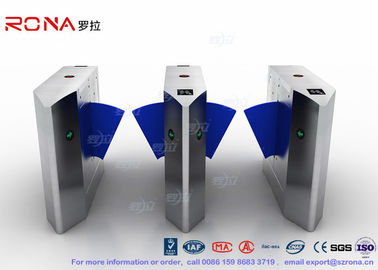खरीदें ZK Access Optical Swing Gate Turnstile / Controlled Access Flap Berrier System online manufacture
