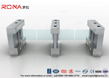 खरीदें Flap Turnstile With Secure Visitor Registration 600mm Passager / 900mm Wheelchair Lanes online manufacture