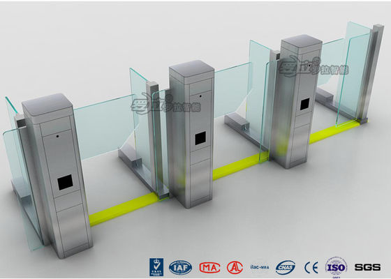 Turnstyle Door Turnstile Access Control System Arm Swing Barrier Gates For Bank