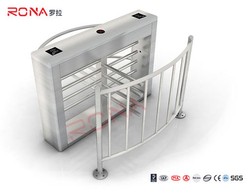 पैदल चलने वालों के लिए AC220v आधा ऊंचाई टर्नस्टाइल