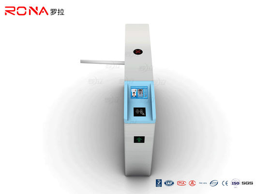 प्रवेश नियंत्रण तिपाई घूमने वाला दरवाज़ा गेट पैदल यात्री चेहरा पहचान प्रणाली अर्ध स्वचालित