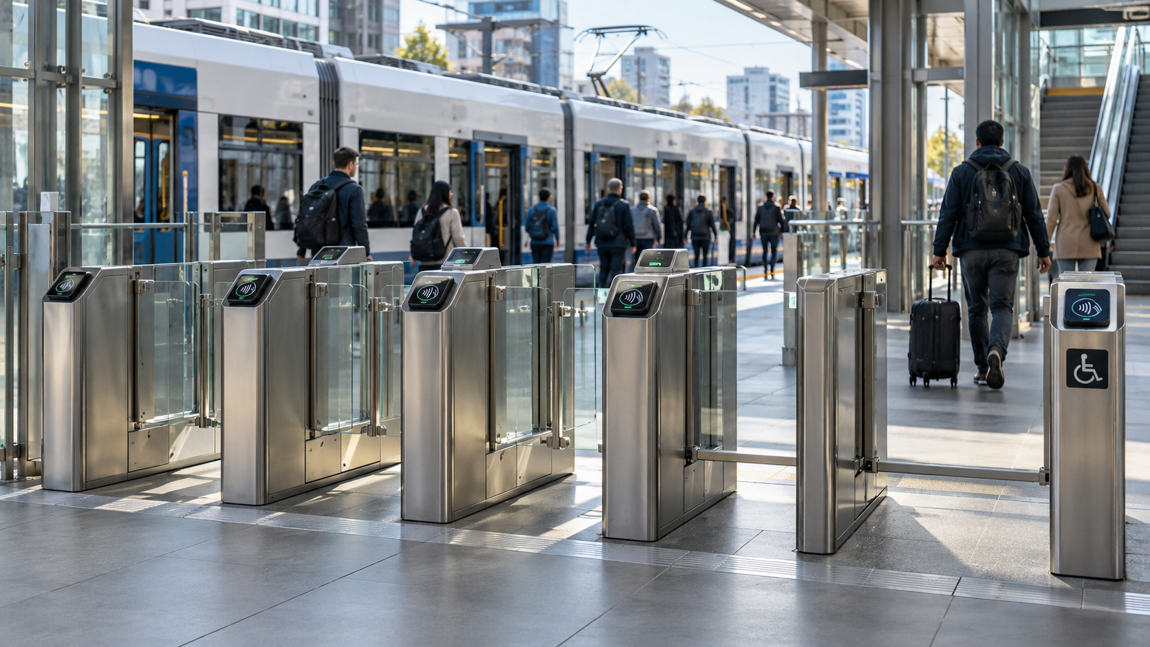 नवीनतम कंपनी ब्लॉग के बारे में Seattle Light Rail Fare Gate Pilot Signals New Priorities for Transit Turnstile Specifications