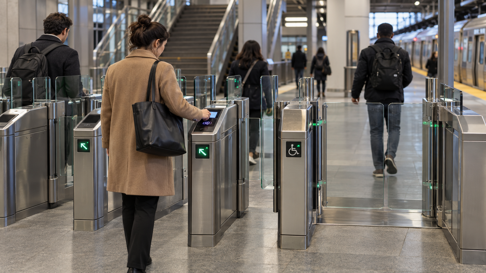 नवीनतम कंपनी ब्लॉग के बारे में PATH Contactless Fare Transition Puts Transit Station Gates and Readers in Focus