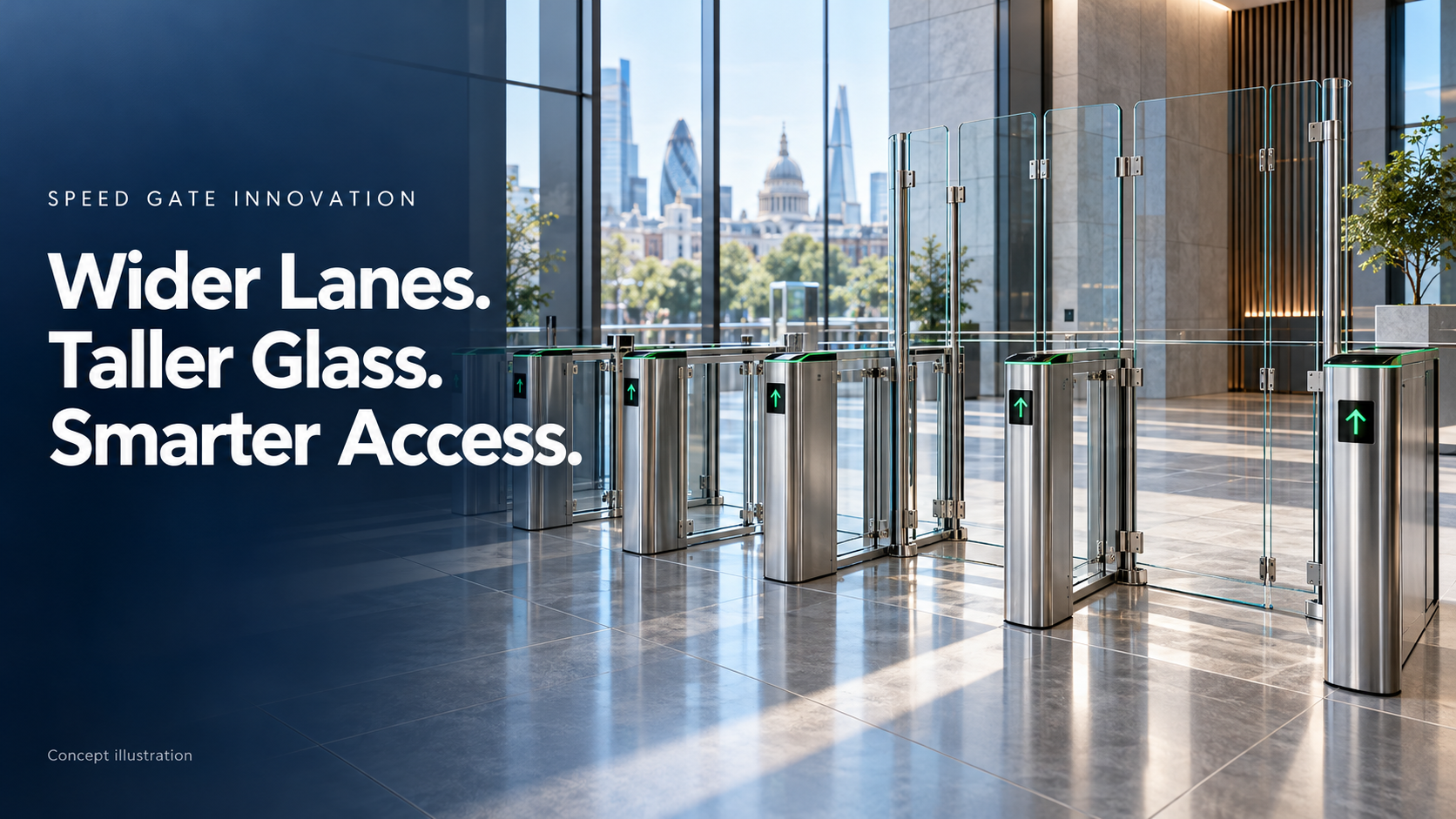 नवीनतम कंपनी ब्लॉग के बारे में International Security Expo 2026 Highlights Three Speed Gate Trends: Wide Lanes, Tall Glass, Legacy Retrofit