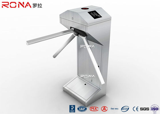 खरीदें 2016 Semi - Automatic Vertical Tripod Turnstile Gate / Turnstile Security Gates / Security Arm Barrier Tripod online manufacture