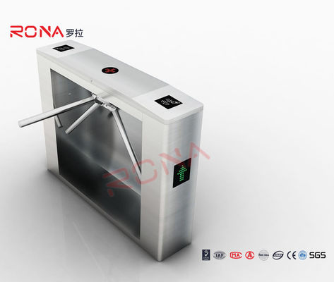 द्वि-दिशात्मक तिपाई टर्नस्टाइल गेट सुरक्षा पहुंच प्रणाली आधी ऊंचाई वाला टर्नस्टाइल