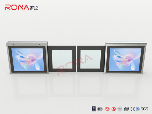 बिल्डिंग एक्सेस कंट्रोल टर्नस्टाइल सुरक्षा द्वार पॉलिशिंग सतह के साथ स्वचालित