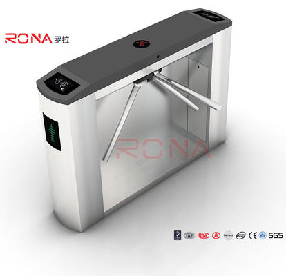 वाणिज्यिक फास्ट लेन तिपाई टर्नस्टाइल गेट स्वचालित सुरक्षा प्रवेश द्वार
