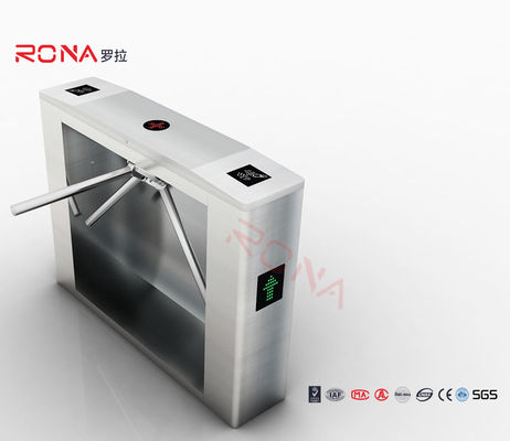 सुरक्षित प्रवेश नियंत्रण तिपाई टर्नस्टाइल तंत्र 550 मिमी मार्ग चौड़ाई