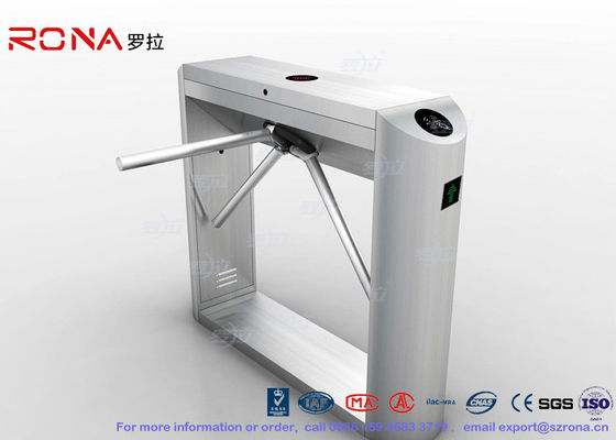 Automatic Tripod Turnstile Gate Stainless Steel Mechanism for Factory Entrance