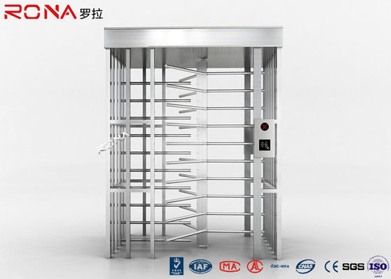 120 डिग्री एकल चैनल पूर्ण उच्च टर्नस्टाइल उच्च सुरक्षा 20 -30 व्यक्ति / मिनट