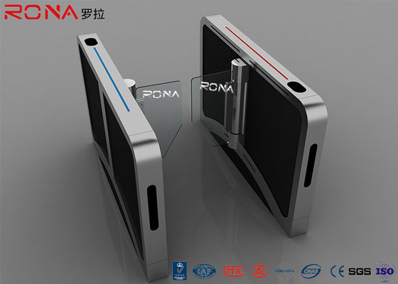 पैदल यात्री नियंत्रण स्पीड गेट टर्नस्टाइल AC220V 200w 500 ~ 1050 मिमी मार्ग चौड़ाई